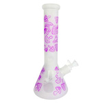 Bongopfeife High Fly (SI) - Mushrooms Pink (w.32cm)