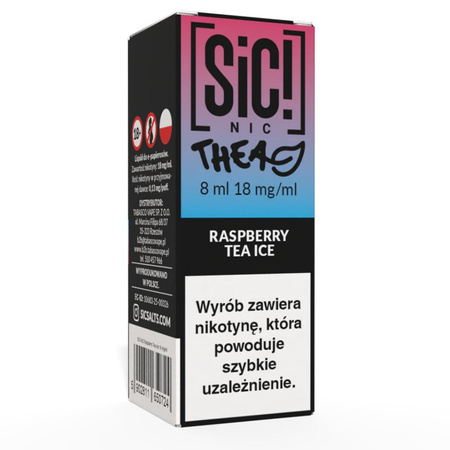 Liquid SIC! NIC 8ml - Raspberry Tea Ice 18mg
