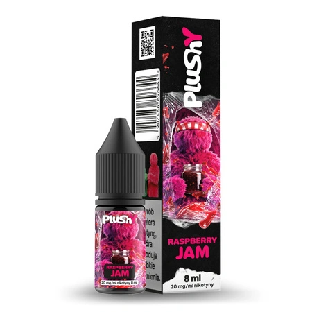Liquid Plushy Salt Jam 8ml - Raspberry Jam 20mg