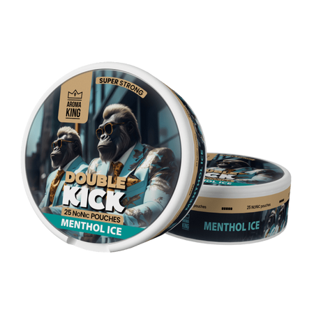 Nikotinbeutel Aroma King NoNic Double Kick - Menthol Ice 10mg