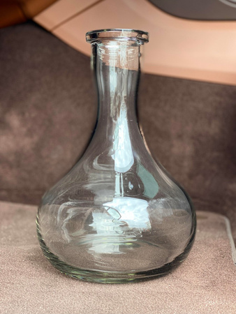 Krug Alpha Hookah Drop Clear