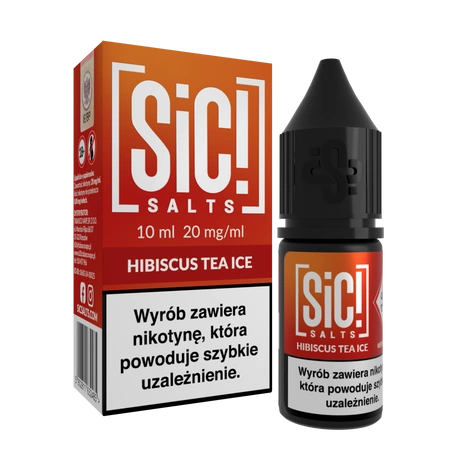 Liquid SIC! Salt 10ml - Hibiscus Tea Ice 20mg