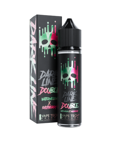 Longfill Dark Line Double 8/60ml - Watermelon Raspberry