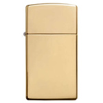 Feuerzeug ZIPPO - SLIM BRASS HIGH POLISHED