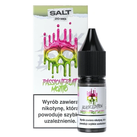 Liquid Dark Line Black Edition Salt 10ml - Passionfruit Mojito 20mg