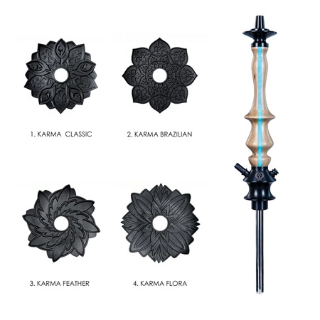 Fajka Wodna Karma 3.2 Stripe Blue Sky