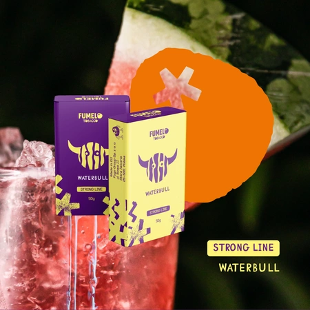 Tytoń FUMELO Dark Line - WaterBull 50g
