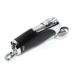 Feuerzeug Fummo Cleve (3 Jet/Black-Silver)