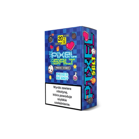 E-Liquid Pixel Salt 10ml - Mixed Berry 20mg