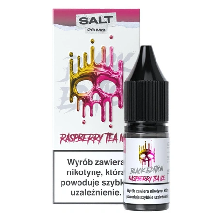 E-liquid Dark Line Black Edition Salt 10ml - Raspberry Tea Ice 20mg