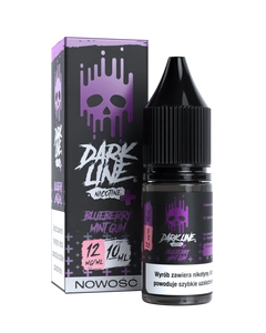 Liquid Dark Line Nicotine+ 10ml - Blueberry Mint Gum 12mg