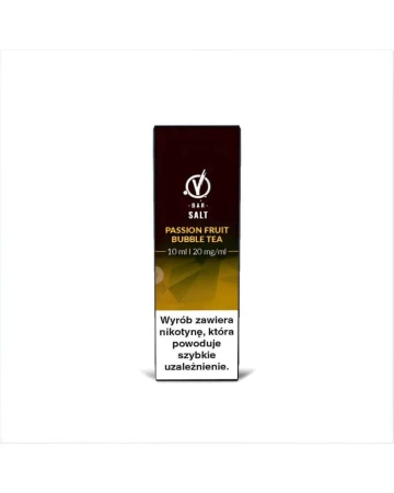 E-liquid Vbar Salt 10ml - Passionfrut Bubble Tea 20mg