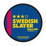 Nicotine pouches Swedish Slayer Hallon 3/4