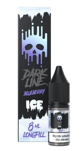 Longfill Dark Line Ice 8ml - Blueberry