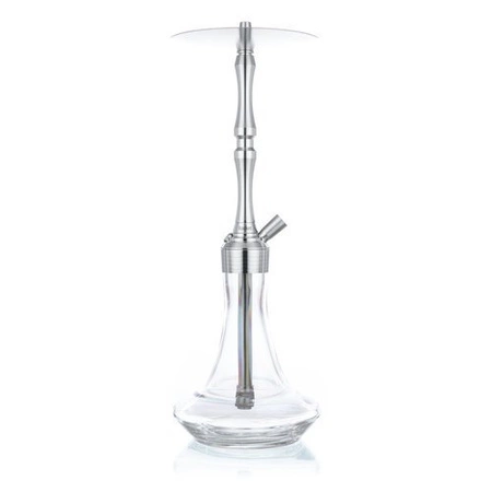 Waterpipe Aladin Rocket Silver Clear