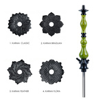 Shisha-Säule Karma 0.0 Green