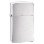 Feuerzeug ZIPPO - SLIM CHROME BRUSHED