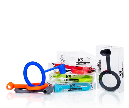 Uchwyt I Uszczelka Na Wężą Silikonowy KS Tongo Czerwony