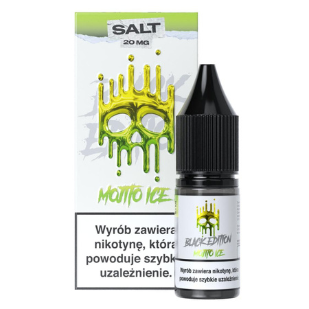 Liquid Dark Line Black Edition Salt 10ml - Mojito Ice 20mg