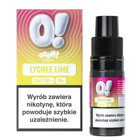 E-liquid OSOM! SALTS 10ml - Lychee Lime 20mg