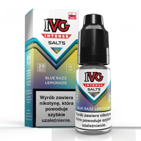Liquid IVG Intense Salt 10ml - Blue Razz Lemonade 20mg