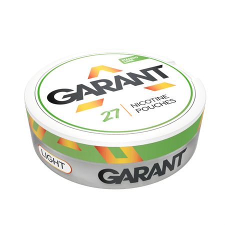 10 X Nikotinbeutel GARANT (Grant) Regular - Mango Lime 20mg