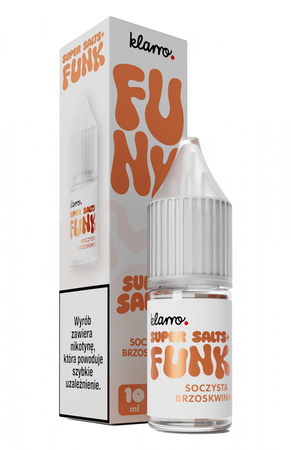 Liquid Klarro Funk SS+ 10ml - Soczysta Brzoskwinia 20mg