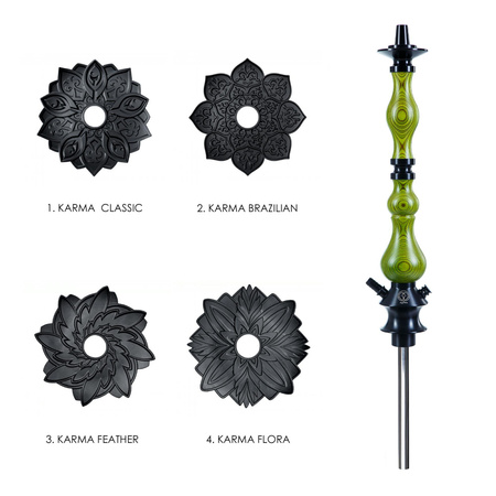 Wasserpfeife (Körper) Karma 0.0 Green