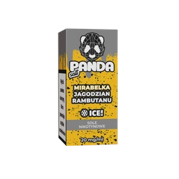 Liquid Panda Double Salt 10ml - Mirabelka Jagodzian Rambutanu 20mg