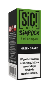 E-Liquid SIC! NIC 8ml - Green Grape Ice 12mg