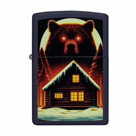 Feuerzeug ZIPPO - BEAR AND CABIN