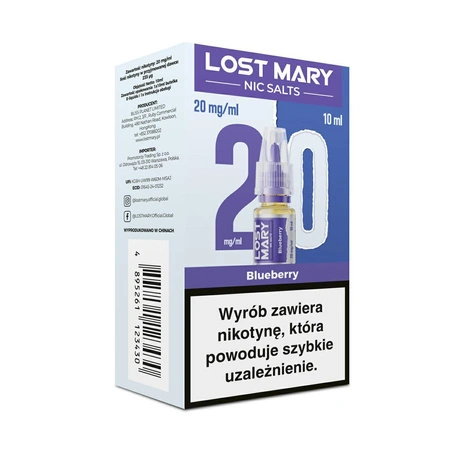 Liquid Lost Mary 10ml - Blueberry 20mg
