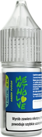 Liquid MENTHOLOVE 10ML - Green Fusion 6mg