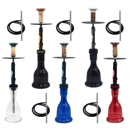 Wasserpfeife Y.K.A.P. Neo Mod Blue VG Bell