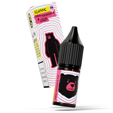 Liquid GO BEARS Classic 10ml - Schwarze Johannisbeere Lychee 06mg