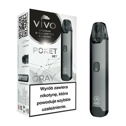 E-Cigarette POD VIVO Poket Open Grey without a coil