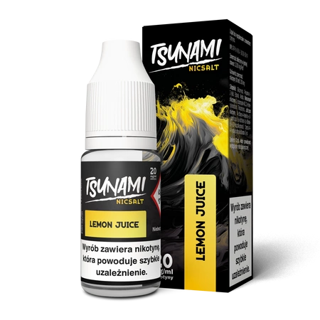 Liquid Tsunami Salt 10ml - Lemon Juice 20mg