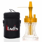 Waterpipe Aladin 2Go Alu Gold + Case