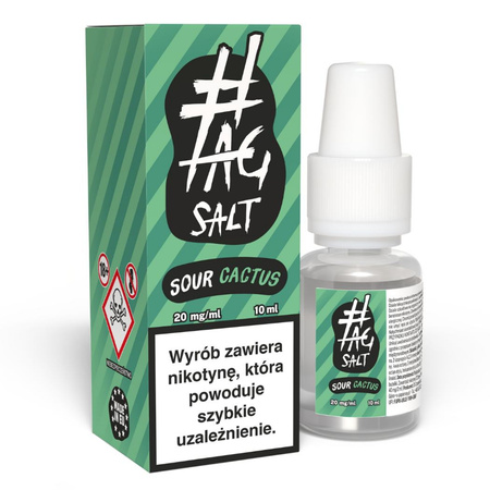 Liquid #TAG Salt Sour 10ml - Cactus 20mg