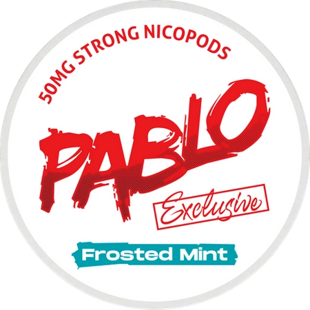 Nicotine Pouches Pablo Exclusive - Frosted Mint 50 mg