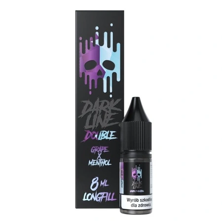 Longfill Dark Line Double 8ml - Grape Menthol