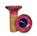 Shisha-Kopf Oblako Flow Blue On Crimson/Black Marble