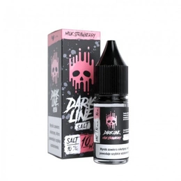 E-liquid Dark Line Salt 10ml - Milk Strawberry 10mg