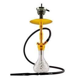 Fajka Wodna Aladin Alux 5 Złota