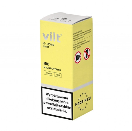 Liquid VILT 10ml - Mix Raspberry Lemon 6mg