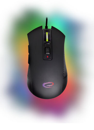 ESPERANZA MYSZ PRZEWOD. GAMING LED RGB 6D OPT. USB ASSASSIN