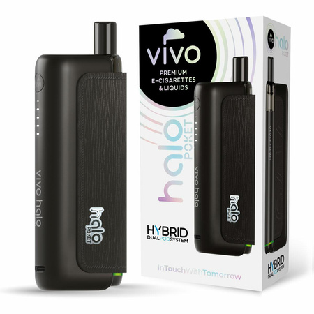 E-Zigarette POD VIVO Halo Poket Set Black