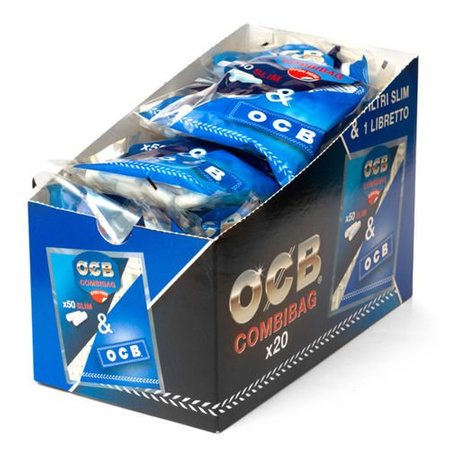 Filter OCB fi6 Slim + Bib.OCB Blau (120psc)