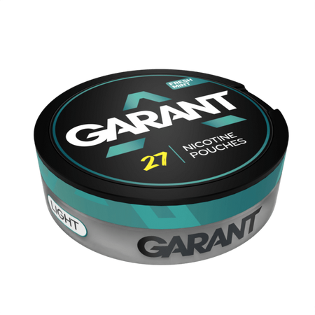 10 X Nikotinbeutel GARANT (Grant) Regular - Fresh Mint 35mg