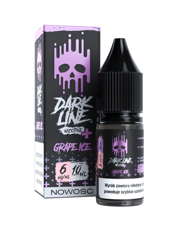 Liquid Dark Line Nicotine+ 10ml - Grape Ice 06mg